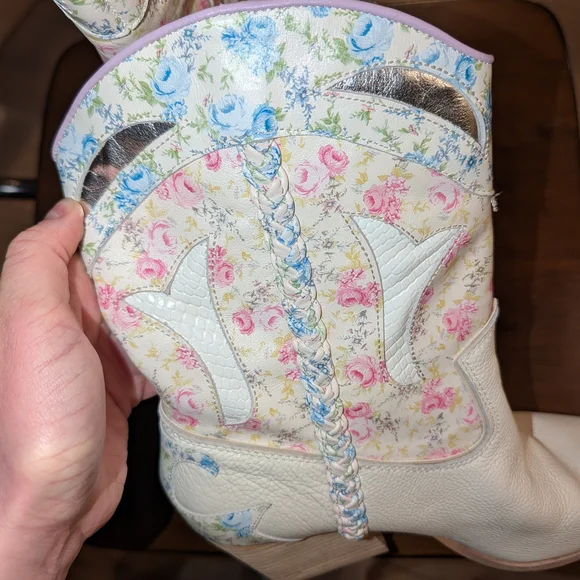 Dolce Vita Floral Western Women's Boots - Picture 5 of 6